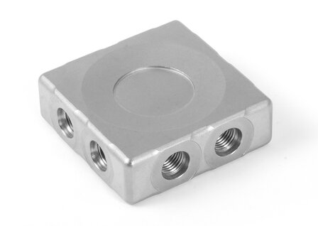 Manifold Block (8 ports) 3/8&quot; - 24 Female