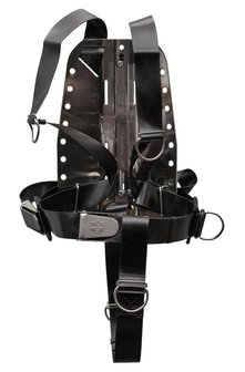 OMS SS backplate with Chemically Resistant SmartStream Harness and Crotch Strap