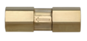 IN-LINE BRASS FILTER 10 MICRON 1/4 NPT FEMALE THREADS