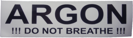 Sticker ARGON