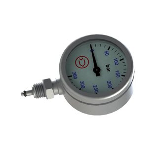 MANOMETER, BAR, 300 BAR