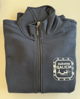 Sweater Galicia Technical Diving met rits