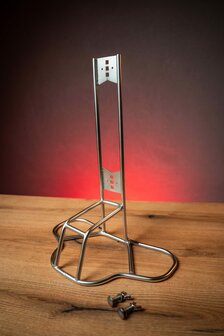 Low welded stand