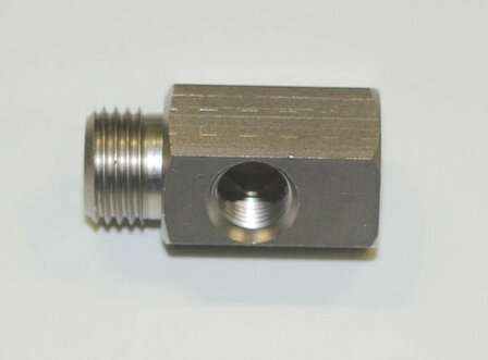 T-connector  2X 3/8F  1X9/16M  