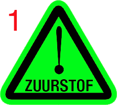 vulling Zuurstof 1 liter 200 bar