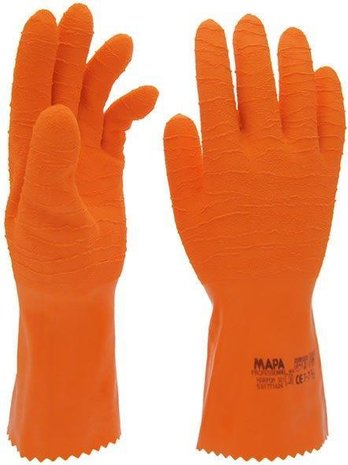 Mapa Harpon 321 Dry Gloves Orange