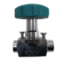 Panel Mount Needle Valve for oxygen service