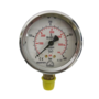 63mm Oxygen Gauge 0-400 Bar S2 pattern with 1/4 NPT thread